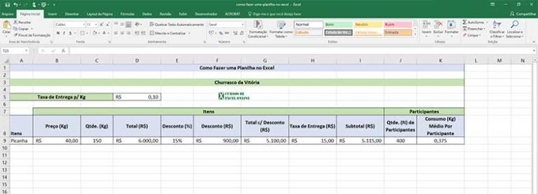 Como criar uma planilha no Excel passo a passo | Cursos de Excel Online