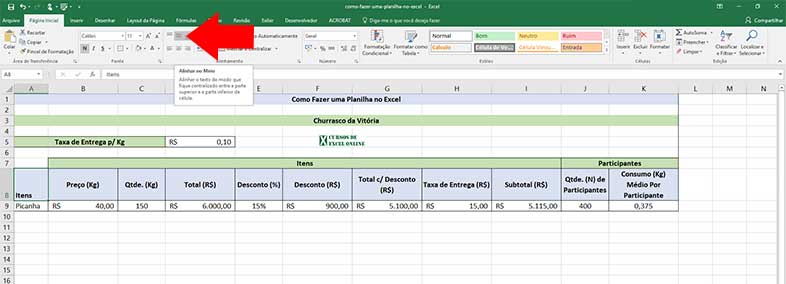 Como criar uma planilha no Excel passo a passo | Cursos de Excel Online